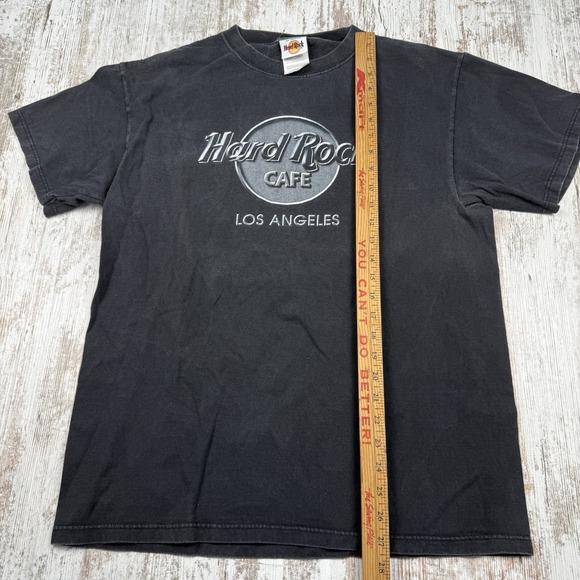 VTG Hard Rock Cafe Los Angeles Tee Shirt Sz L Blokecore Grunge - Picture 4 of 5
